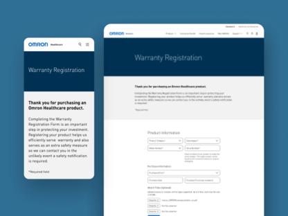 Warranty Registration